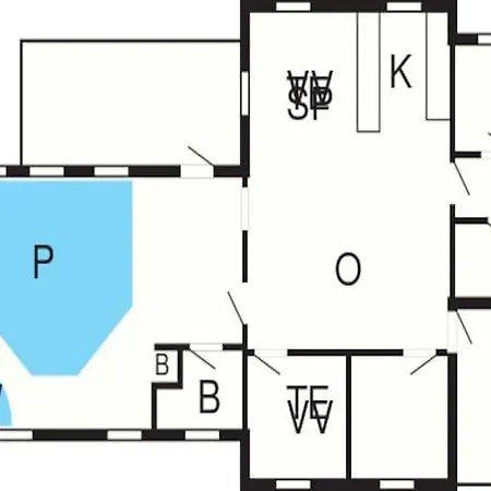 Three-bedroom In Brovst 18 Holiday home Harboor